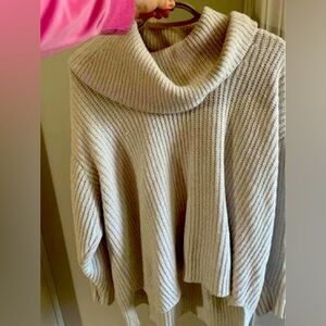 Cowl neck sweater